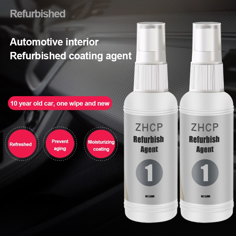 Renovation Leather Maintenance Cleaner Renovation Coating Refurbisher Agent Plastic Parts Retreading Agent
