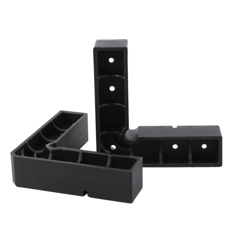 2Pcs Plastic Precision 90 Right Angle Positioning Block Jig Clamp For Wood Working