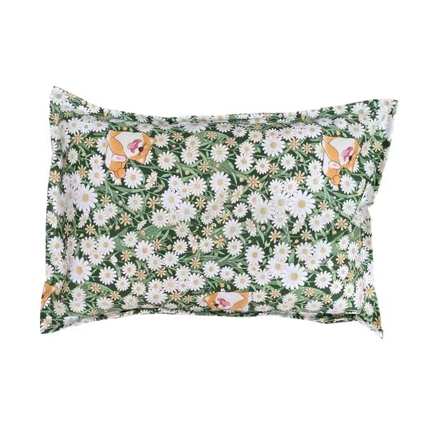 35*50CM 100% Cotton Baby Pillowcase kids pillow case Animal infant Newborns pillow cover Cartoon Children Pillowcase boys girls: GRAY