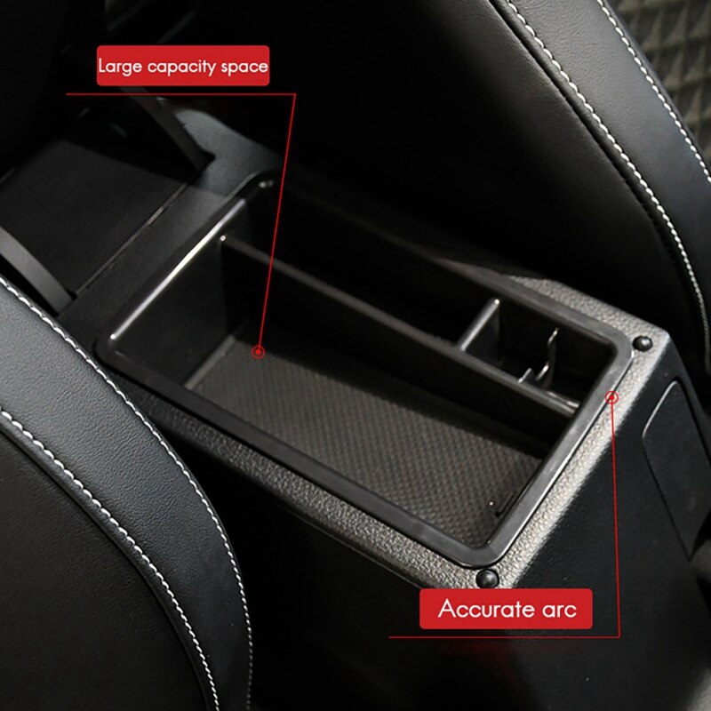 Auto Armlehne Storage Box für Skoda Kamiq Zentrale Steuerung Armlehne Box Innen Stying Zubehör