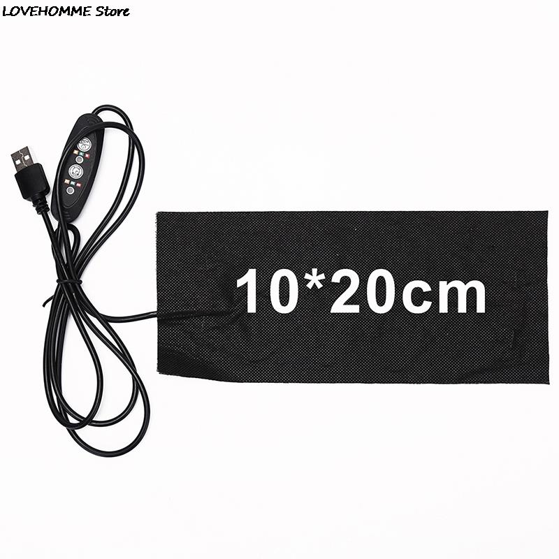 Placa aquecedora portátil de inverno, 20 estilos, 1/peças, suprimentos, aquecimento usb, placa para mouse pad, sapatos golfos: Style8 1PCS