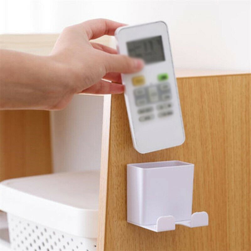 Support de télécommande TV mural | Boîte de rangement claire, support de télécommande, boîte de rangement Portable pour outil de bricolage à domicile