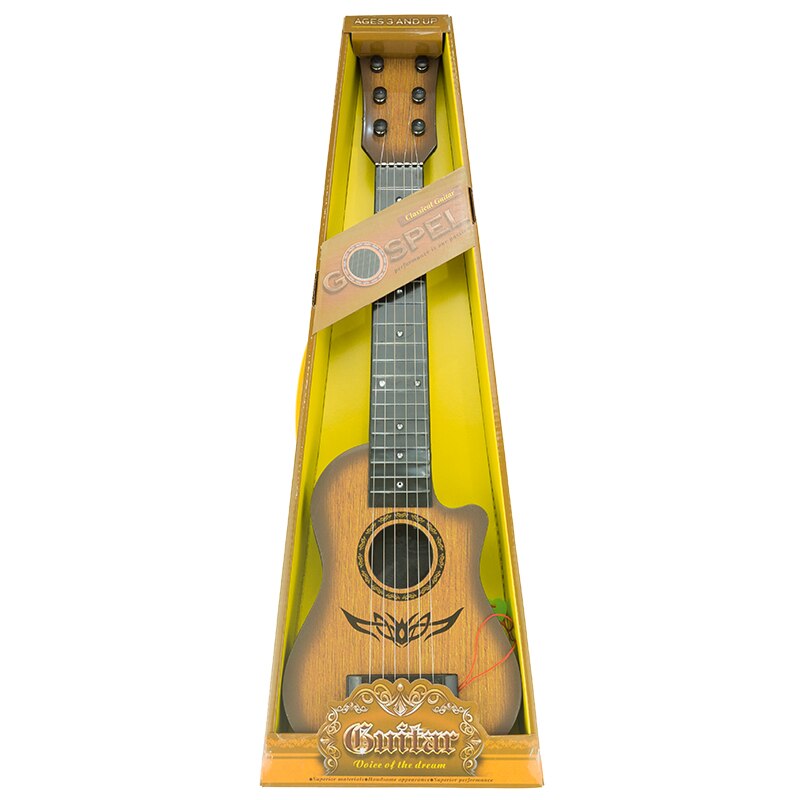 6 corde chitarra classica corde in acciaio principianti giocattolo chitarra bambini Ukulele strumento musicale per bambini per regalo ragazza ragazzo: C3(WITH BOX)