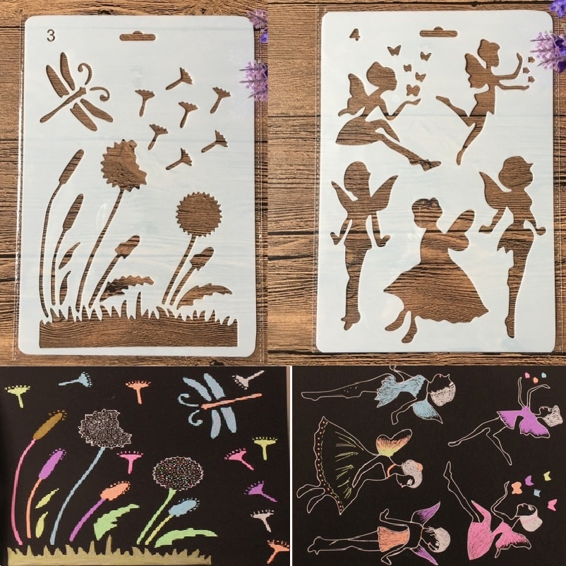 2Pcs 27cm Fairy Dragonfly Dandelion DIY Craft Laye... – Grandado