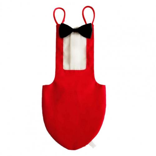 Lovely Parrot Flight Suit Nice-looking Dress-up Washable Parrot Bird Nappy Clothes: Red / M