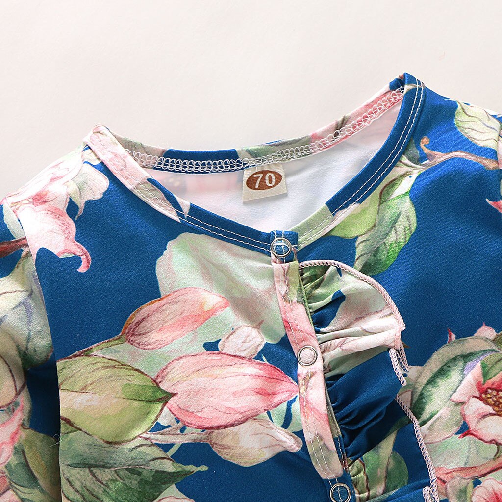 baby Jumpsuit clothes autumn spring Newborn Infant Baby Girl Boy Footed Sleeper Romper Headband button Clothes Outfits Set