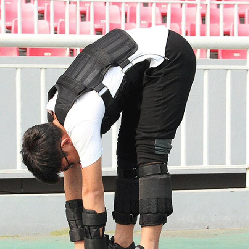 Running Sport Dragende Vest Lood Blok Zandzak Onzichtbare Fitness Training Verergerd Apparatuur Vest Aanpassing S Been Y1J5