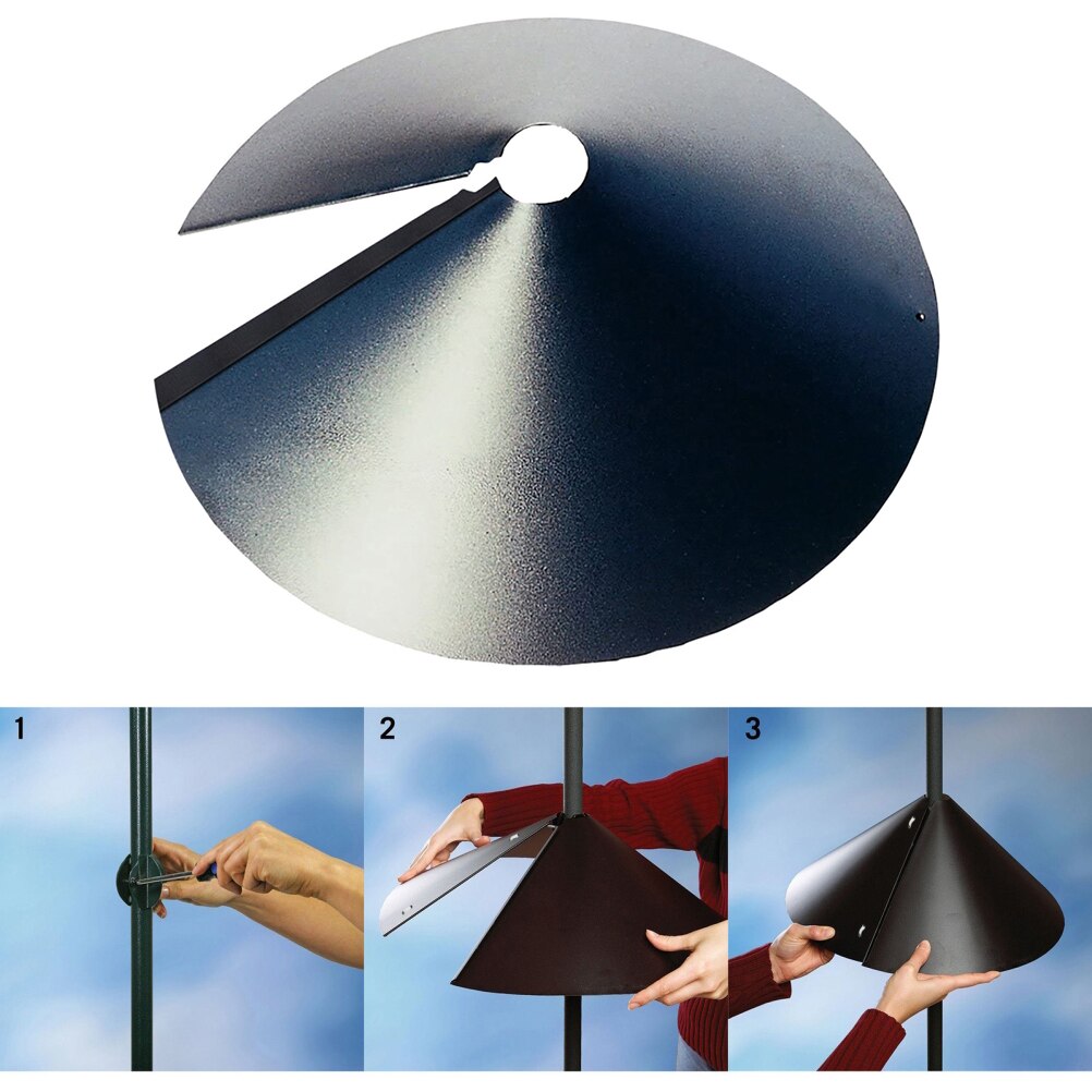 14-Inch Wrap Around Squirrel Baffle Prevents Squirrels And Small Raccoons From Raiding Your Bird Feeders Baffle Bird Seed #20