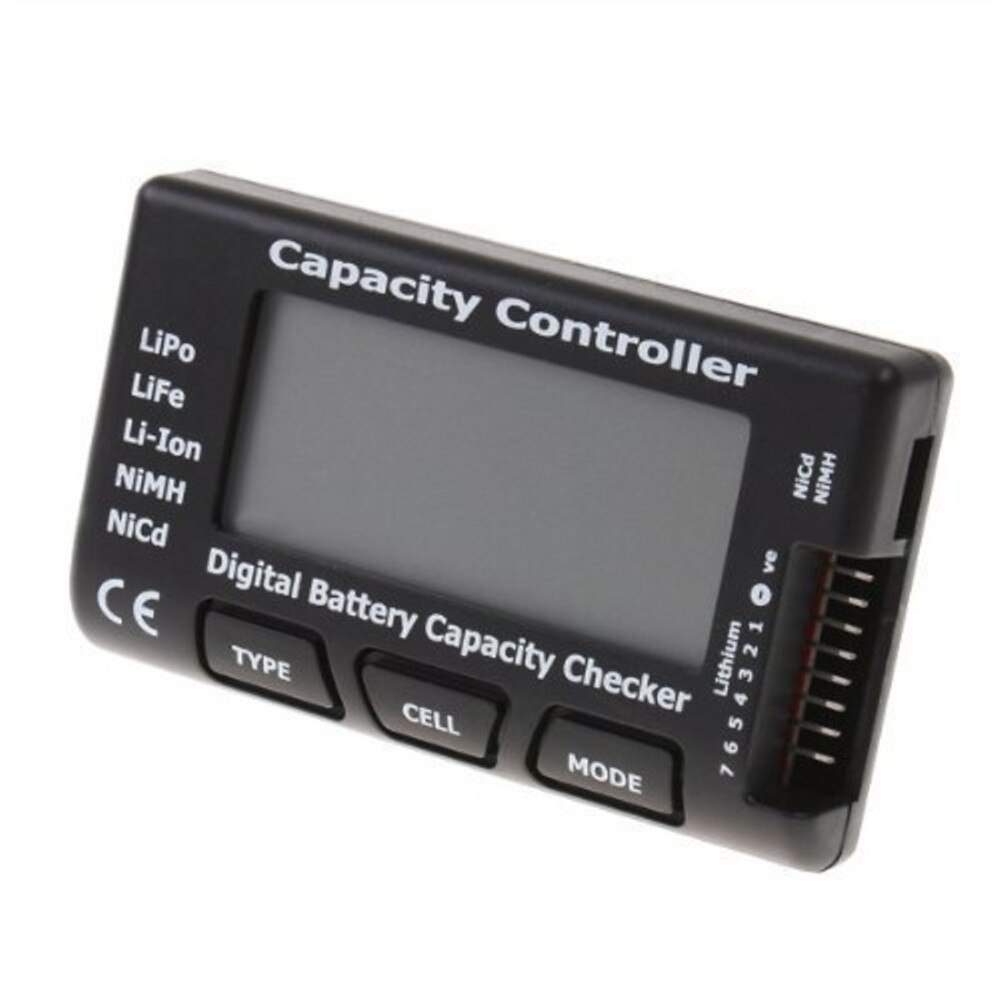 Rc-celmeter -7 celmeter -8 digitale batterijcapaciteitscontrole lipo life li-ion nicd nimh-batterijspanningstester controle: Celmeter -7