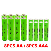 original AA+AAA 1.5V Rechargeable AA Battery AAA Alkaline 2100-3000mah For Torch Toys Clock MP3 Player Replace Ni-Mh Battery
