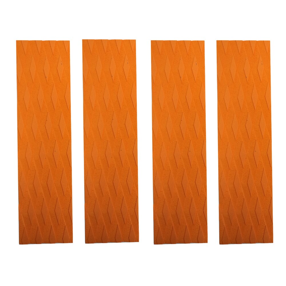 SUP – coussinets de préhension pour Paddle, pour Paddle, planche de Surf, swimboard, barre de Traction: Orange 4PC