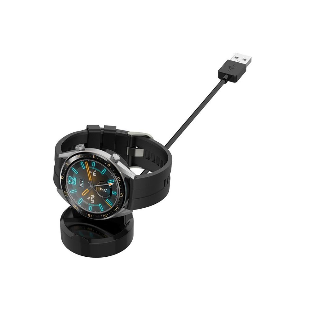 Para el Huawei Watch portátil inalámbrico Usb rápido de alimentación de carga de cargador de muelle soporte para el Huawei Watch GT/2 reloj inteligente