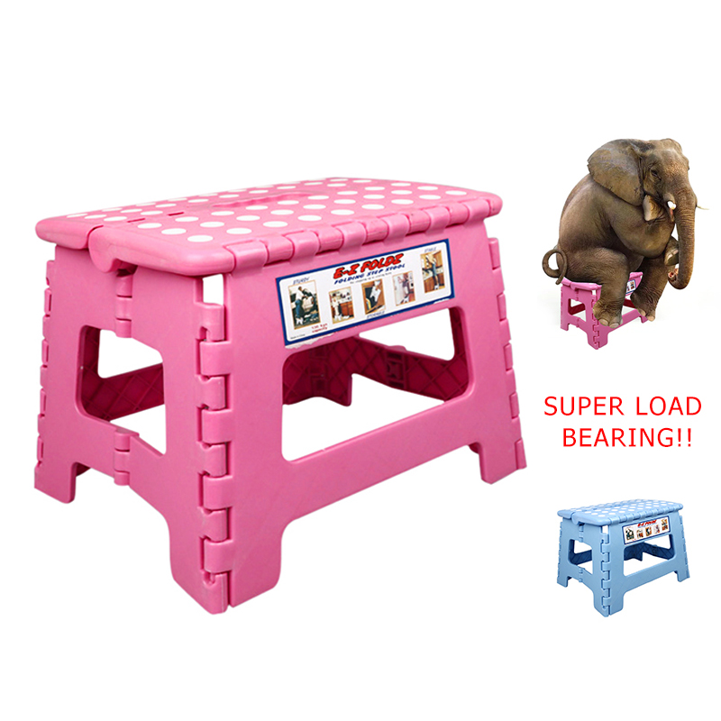 Składany stołek przenośny stołek taboret wędkarski mini siedzisko z tworzywa sztucznego łatwe przechowywanie w ogrodzie i na zewnątrz