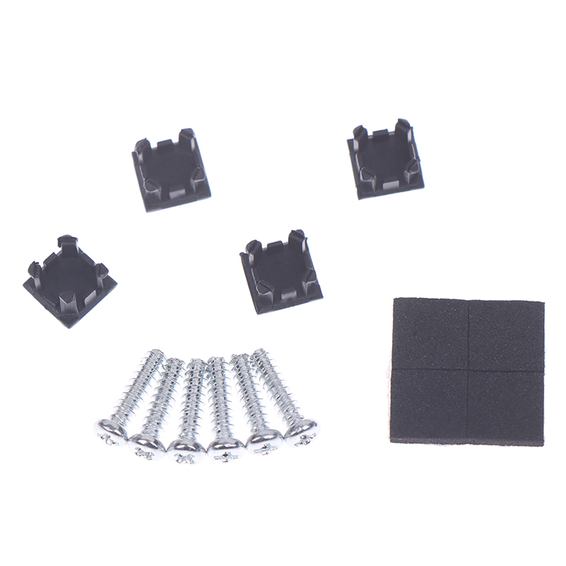1 satz gummistopfen, schraubenlochabdeckung, staubstopfen, kunststoffabdeckung für  ps2 70000 konsolen