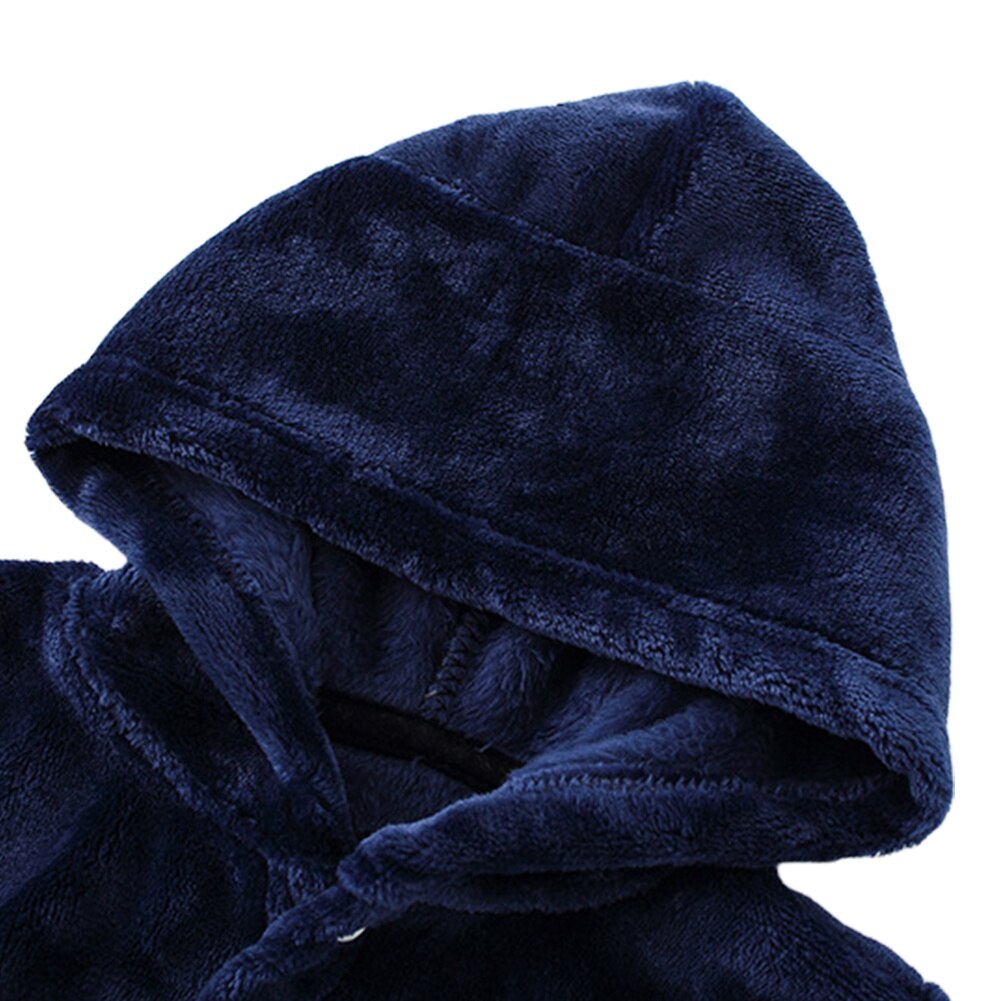 Crianças roupões de banho flanela inverno crianças pijamas com capuz robe infantil pijamas camisola para meninos meninas 3-10 anos roupas de bebê