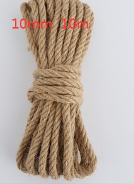 1 rollo de cuerda de cáñamo yute Natural de 25/50/100/200m, decoración del hogar, estilo Retro, cuerda decorativa para manualidades DIY, cuerda decorativa de 1-14mm de diámetro hecha a mano: Granate