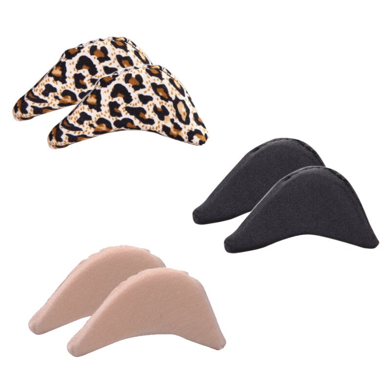 1pair Toe Plug High Heel Anti- Pain Cushion Inserts Insoles Shoe Accessories Insert Shoes Pad Forefoot Half Yards Adjustment