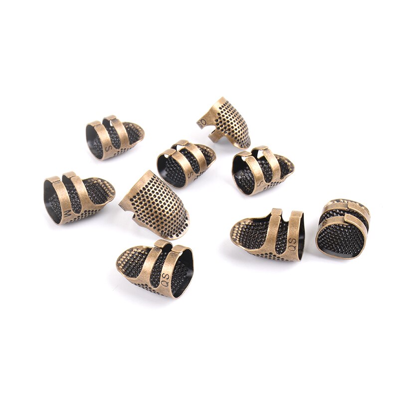 2pcs Retro Sewing Thimble Finger Protector Needlework