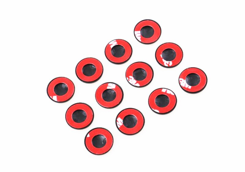 12Pcs Car Door Lock Screw Protector Cover For Alfa Romeo 147 156 159 Alfetta Berlina Brera Mito Giulia Milano