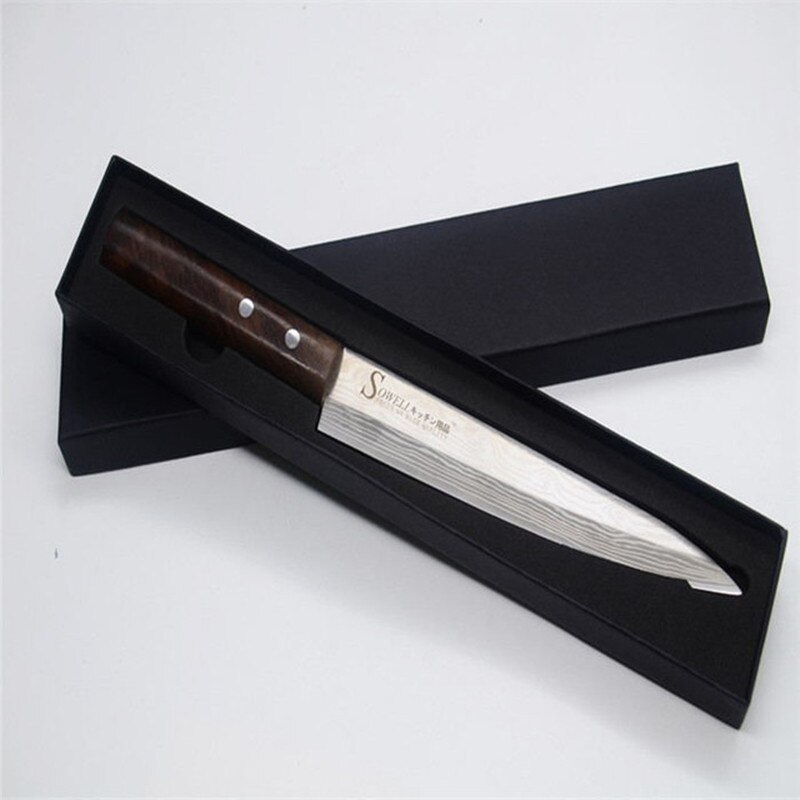 Japanese Sushi Knife Cooking Knife Salmon Sashimi Damascus Knife Multifunctional Stainless Steel Slicing KnifTwosun Chef Knife