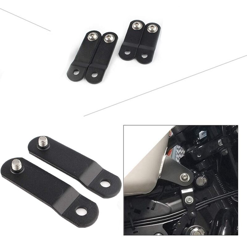 2 Pair Motorcycle Gas Tank Lift Gas Tank Lift Kits Compatible with Sportster XL 883 1200 48 72-65Mm & 76Mm