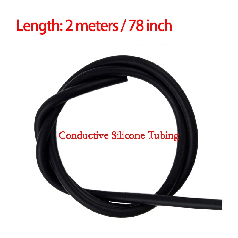 78inch Electrosex Conductive Silicone Rubber Tube TENS / ESTIM / E-STIM Machine 4mm OD 1.5mm ID