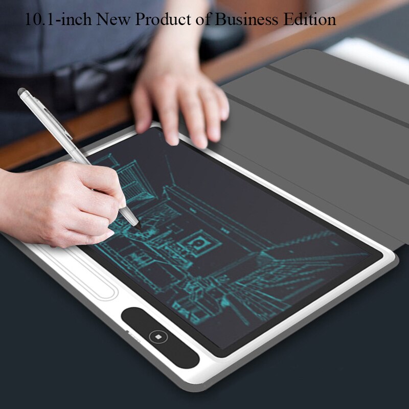 10. 1-inch LCD Business Writing Tablet Portable Electronic Drawing Board One-Click Clear Tablet Handwriting Notepad