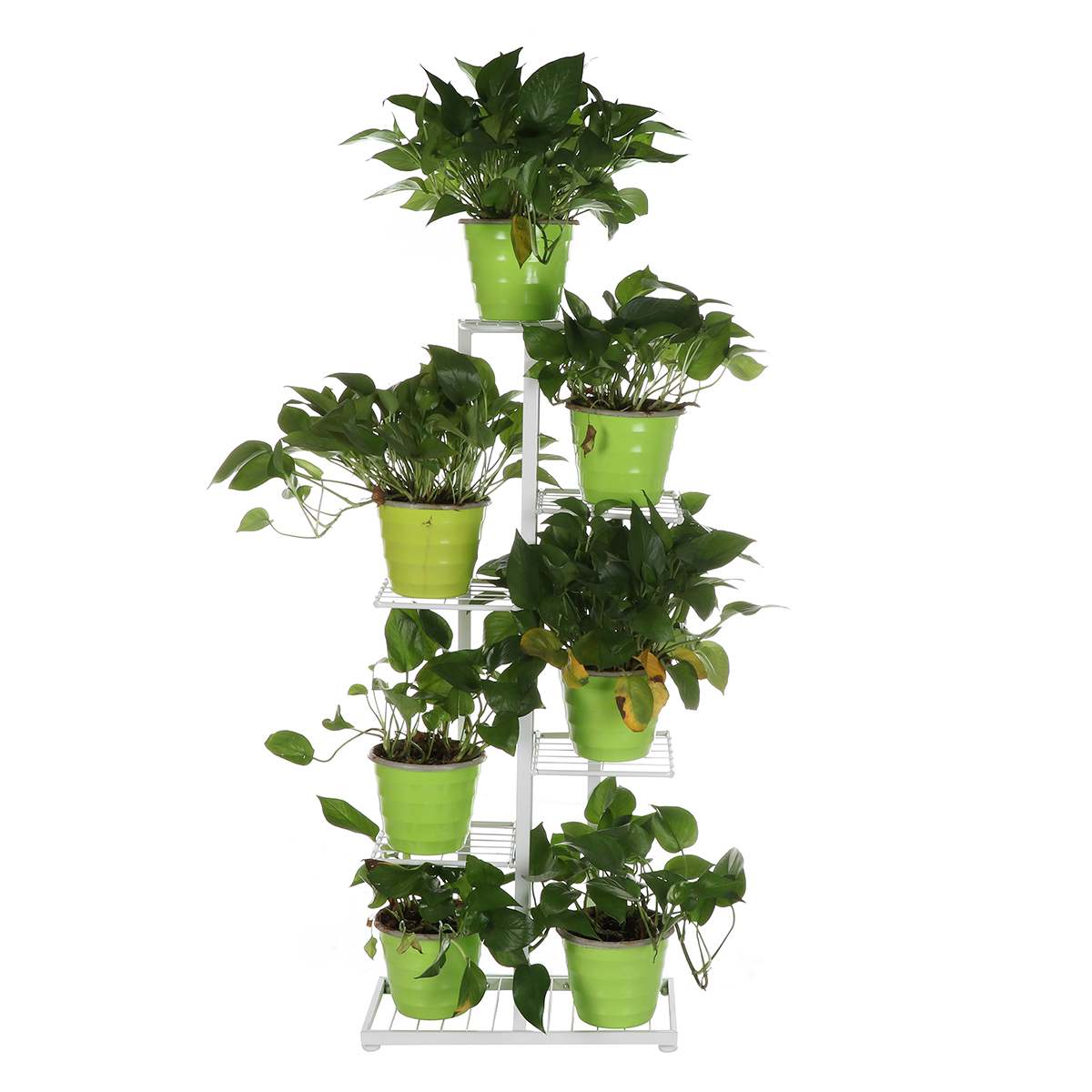 4/6 nivåer krukväxt ställ växt hylla blomma hållare trädgård ställ display växt stativ saftiga växter rack balkong dekoration
