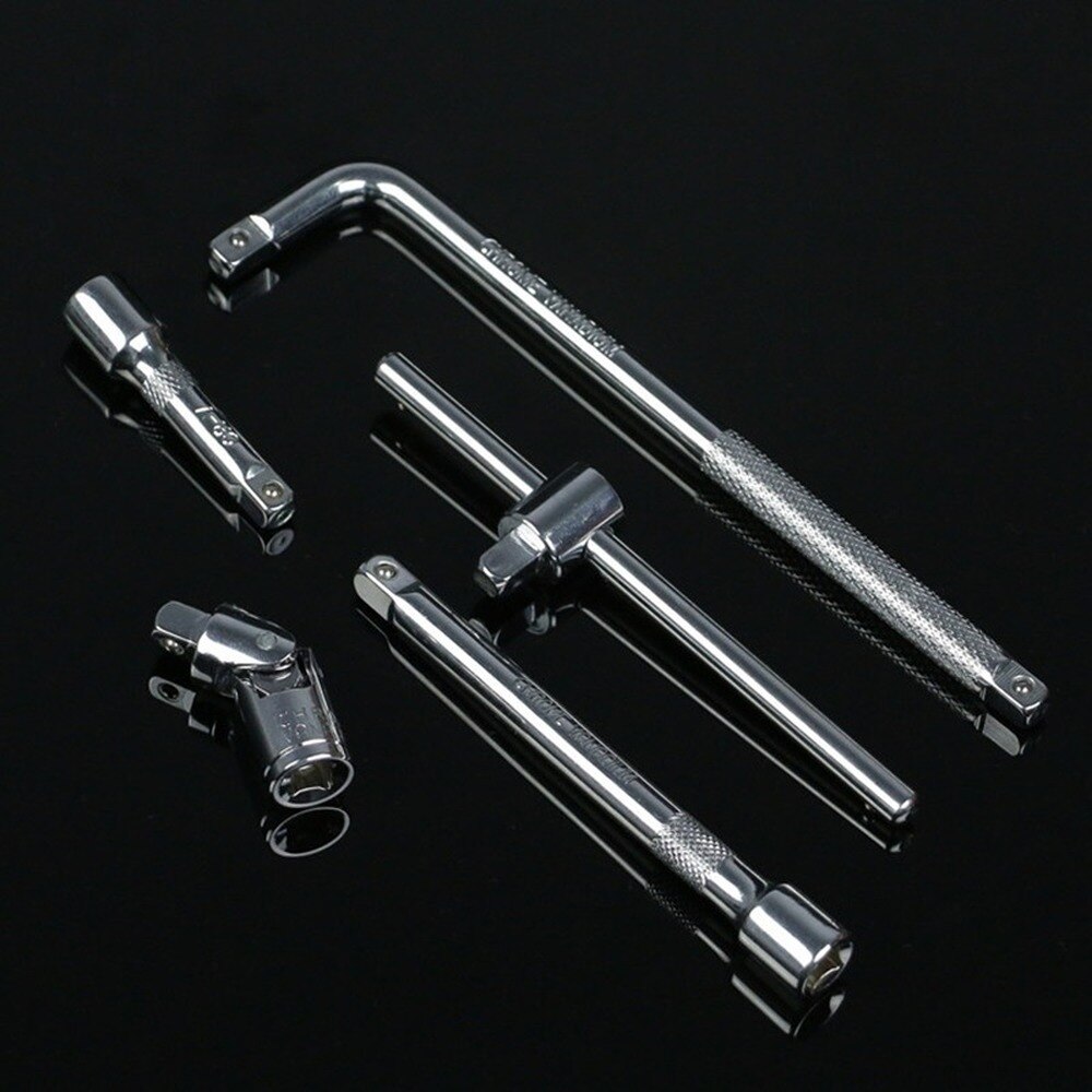 Clé à douille à cliquet, barre d&#39;extension longue et adaptateur, outil de Type L, tige coudée, barre coulissante, 1 pièce, 1/4 pouces