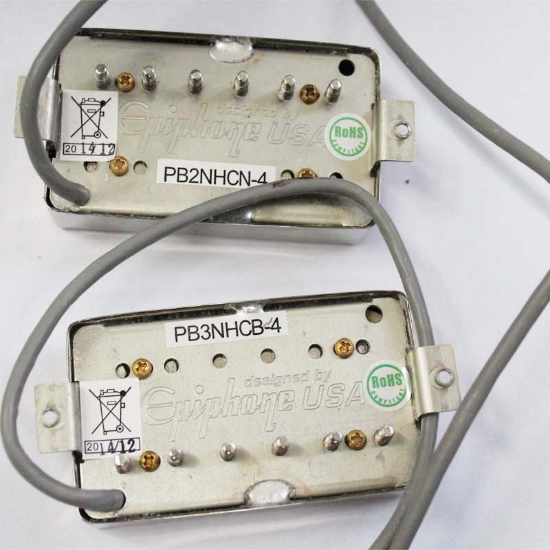 Probucker N and B pickups with pro wiring harness pots/w 3way switches