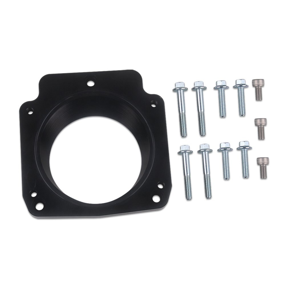 Egnet for ls-serien bil gasspjeld gasspjeld adapter adapter bolt forseglingsring praktiske bilreparasjonsverktøy: Svart