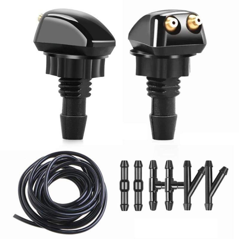 Windscreen Wipers Nozzzles Washer Jet para a maioria lavadoras limpeza pára -brisa carros modelo
