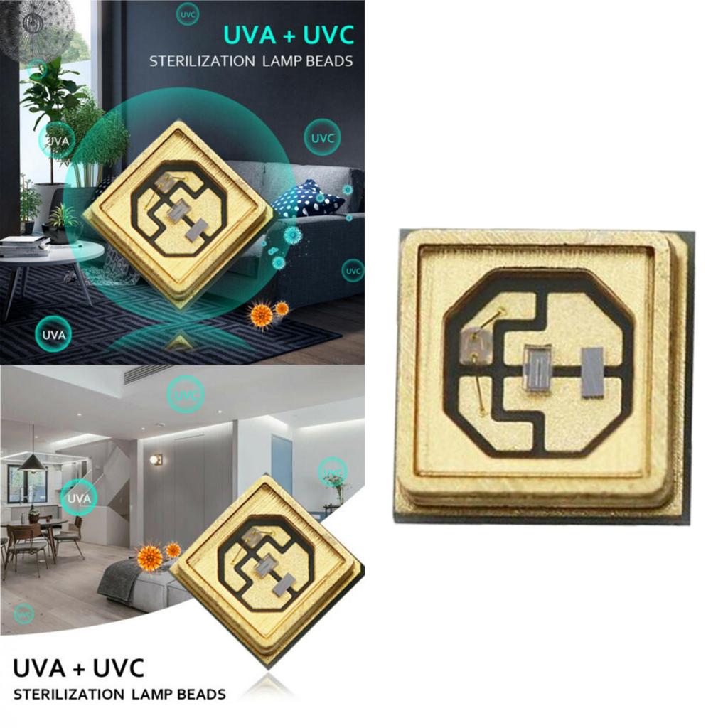 LED Diode UVC + UVA 270-280nm SMD 3535 Chip Ultra Violet Licht Perlen Für Lampe