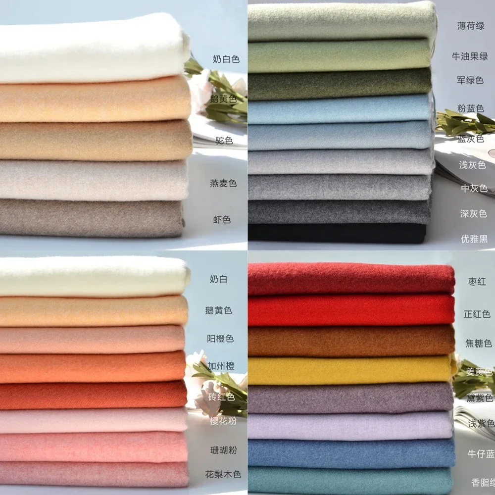 Winter Cashmere Scarf Women Thick Warm Pashmina Shawls Wraps Solid Color Tassel Lady Blanket Echarpe Bufanda Hijab