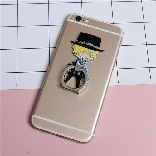 Universal Mobile Phone Holder ONE PIECE Phone Ring Holder Cell Phone Stand Finger Ring Holder Tables Soporte Celular for iPhone: 3