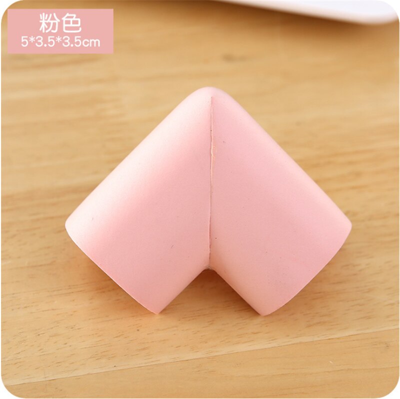 U Shape Glass Table Corner Protector Essential Protection For Children Thick Corners Baby Safety Edge Guards: Pink