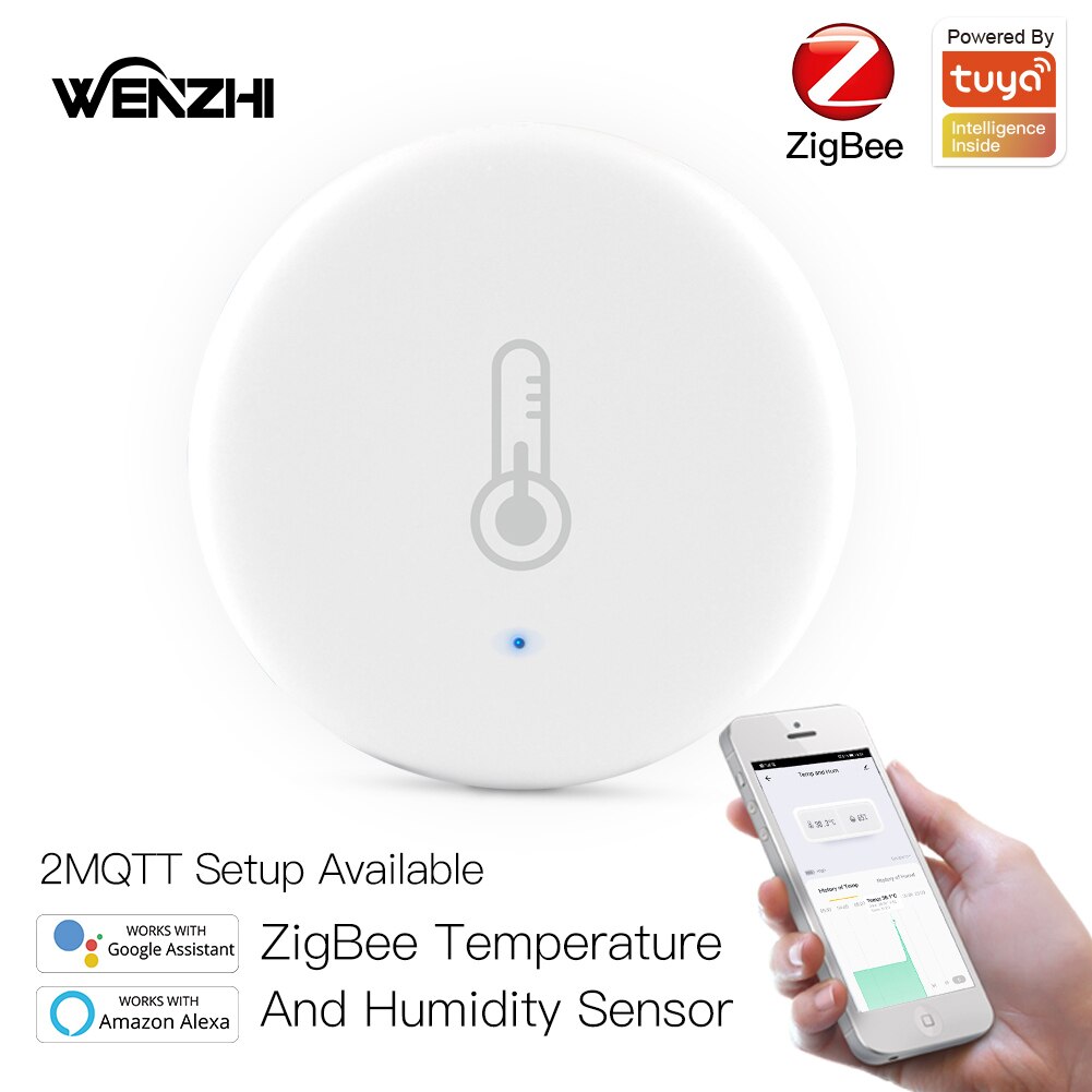 ZigBee Pir Motion Sensor Detector Movement Door Opening Temperature And Humidity IR With Gateway Tuya Smart Life Home Automation: T And M Sensor