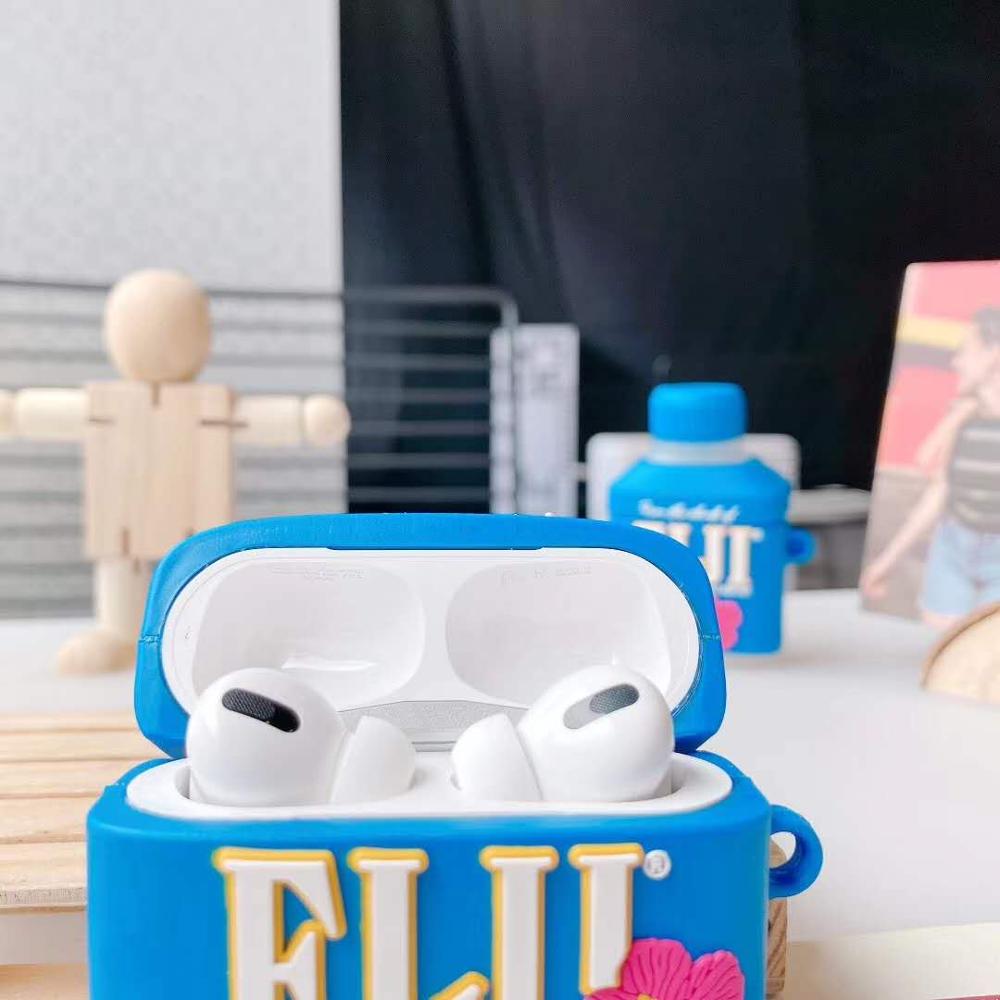 Luxury Water case For AirPods 1 2 Pro charging box soft silicone Wireless bluetooth earphone protect cover coque