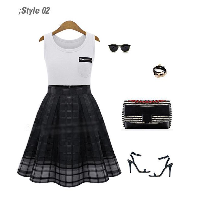 Metallic Organza New Tagged Skirt-Waist 26 to 32