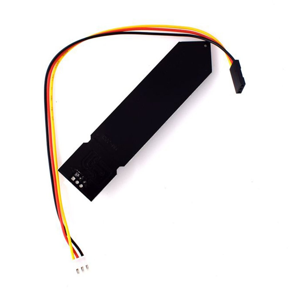 Hw-390 Sensor capacitivo de humedad del suelo no es fácil de corroer Cable de operación de amplio voltaje alimentación negro