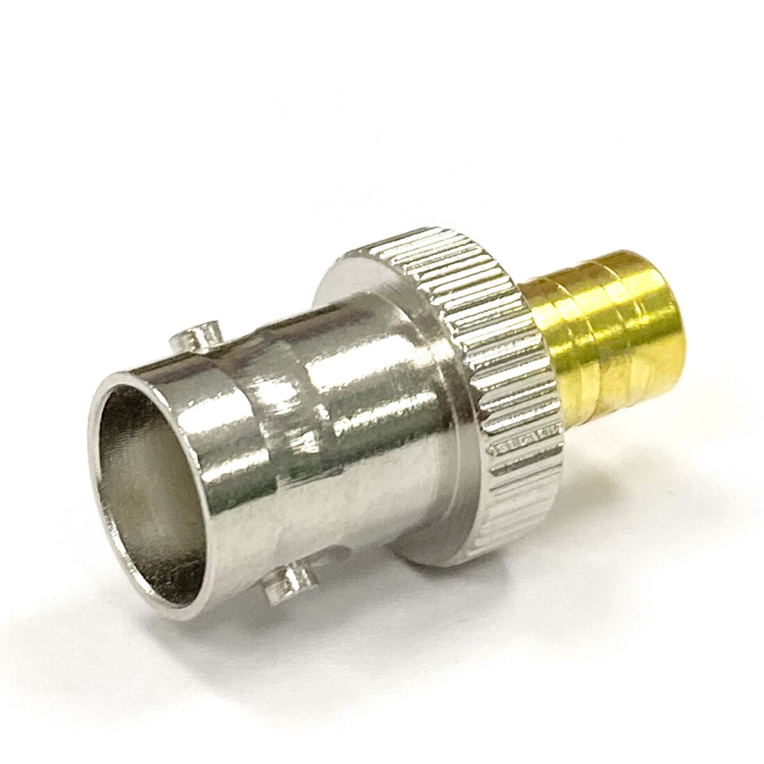 Adaptateur coaxial RF BNC Jack femelle vers SMB femelle, 1 pièce, convertisseur droit plaqué or, ,