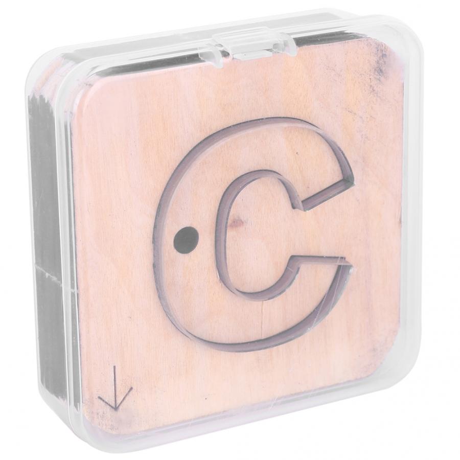 Hole Punching Capital Letter Leather Crafts Punching Tools Hole Puncher DIY Cutting Dies Mould Desktop Punching: C