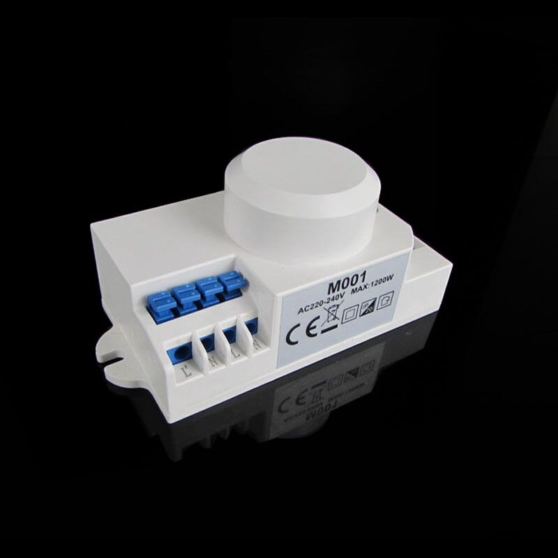 220V 360 Degree Microwave Sensor Light Switch Induction Microwave Motion Sensor Switch Vibration Sensor