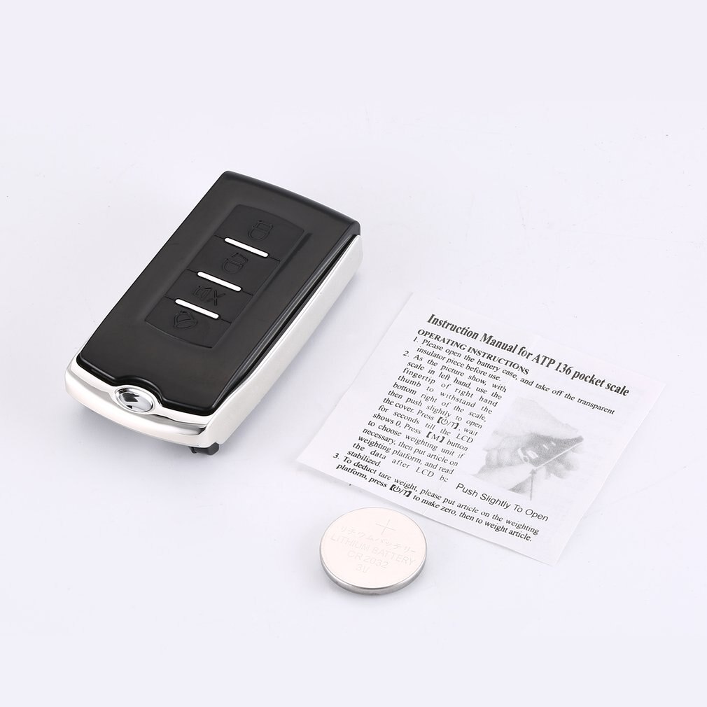 Mini Balance numérique de précision en forme de clé de voiture, Portable, pour bijoux, Balance électronique, outil de poids 200g 0.01g