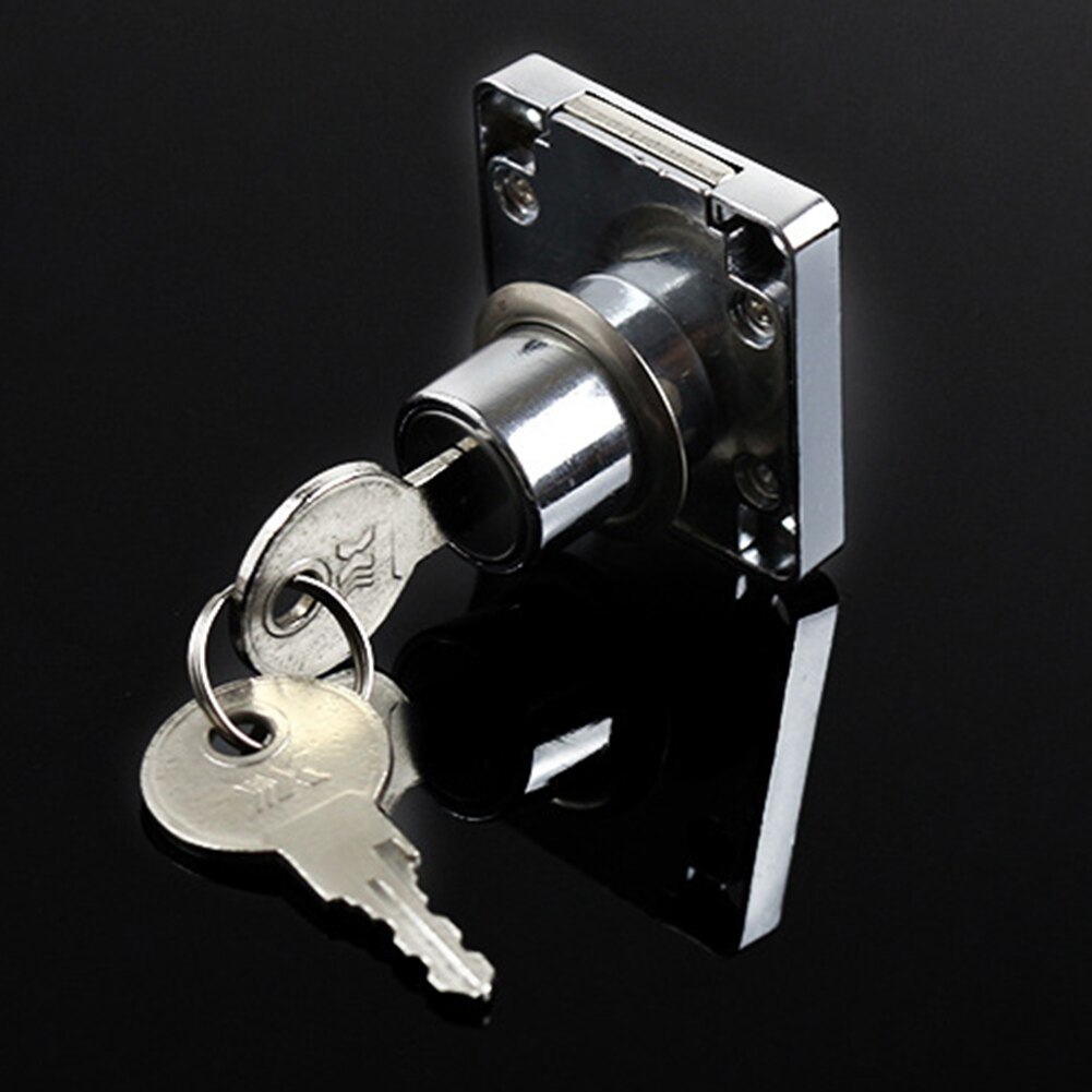 Stainless Steel Cabinet Drawer Door Lock Mailbox Double Open Anti-theft Locker for Household Door Locking Ornament