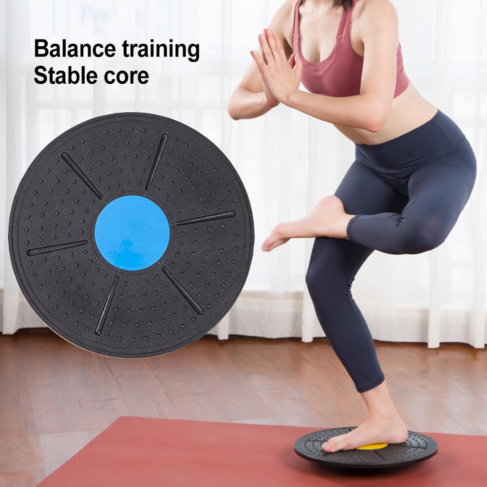 150kg 360 graders rotation massage balansbräda fot lös massagebräda för träning och fysisk yogakondition