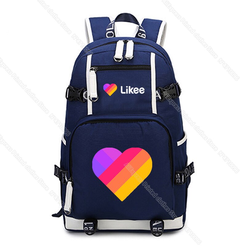 Casual Russia Style Likee Backpack Daily Back to School Mochila LIKEE Teens Boys Girls Rucksack