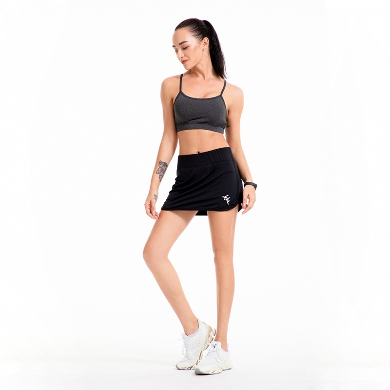 Vrouwen Actieve Skort Lichtgewicht Rok Met Zakken Rokken Met Shorts Innerlijke Voor Running Tennis