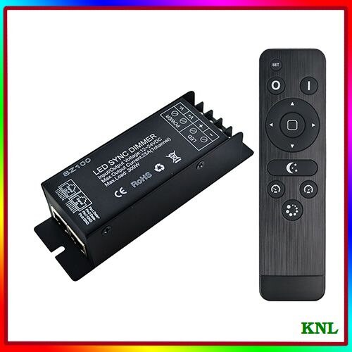 RF Remote Led Dimmer Swith LED Strip Light PWM Controller Home Lighting Speed Controller SYNC Dimmer DC 12V 24V Memory Function