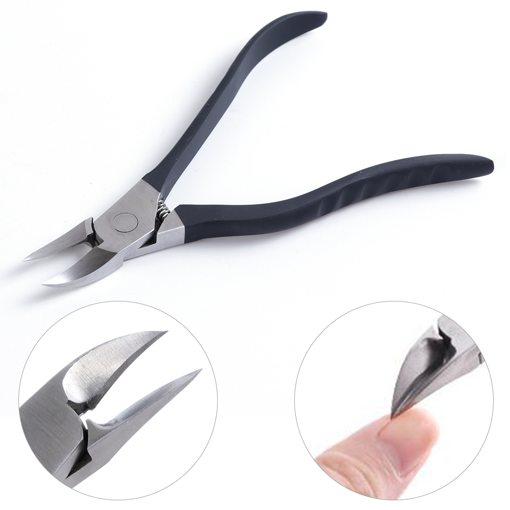 1 Uds pinza para cutícula de uñas tijeras alicates alicate de acero inoxidable removedor cortador para piel muerta manicura de herramientas para uñas TR668